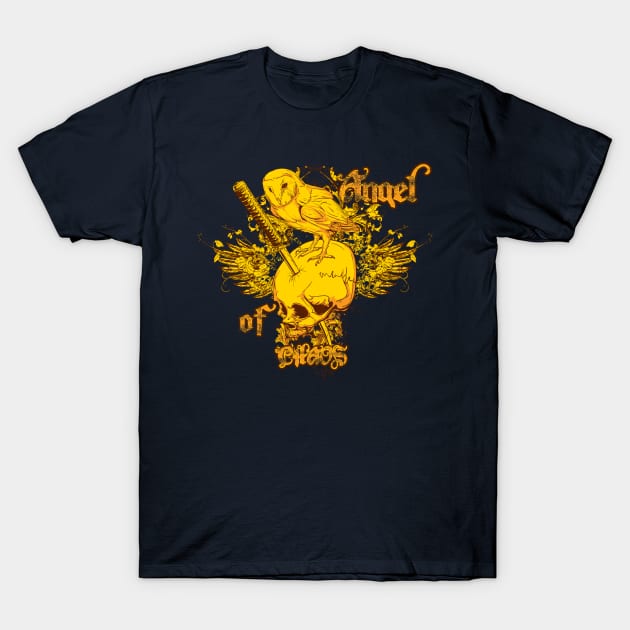 Angel Of Chaos T-Shirt by StashDesign